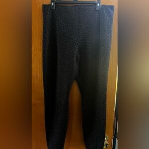 Liverpool leopard print leggings. size 16
